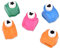 ds. distinctive style Mini Paper Punch Shapes 5 Pieces Craft Punchers Hole Punches for Scrapbooking