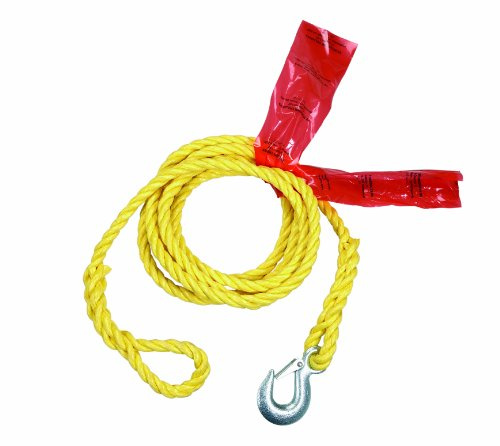RING Standard Tow Rope Suitable For Small & Medium Cars - Complete With Two Snap-On Hooks, Towing Flag & Warning Sign