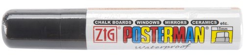 Zig 15mm Posterman Tip Marker, Black