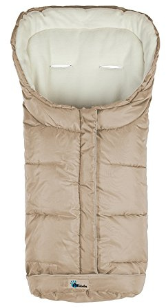 Altabebe Active Line - Saco de invierno para silla de paseo, 0-12 meses, color beige/blanco
