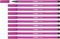 STABILO Pen 68 - Premium Fibre-Tip Pen - Pack of 10 - Rose