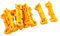 sourcing map, staffe di fissaggio per ventola CPU AM2, AM3, FM1, FM2, FM2+, 10 pezzi, giallo