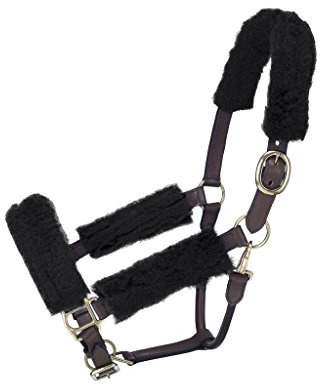 Tough 1 Halfter Fleece Set, 60-997-2-0, Schwarz