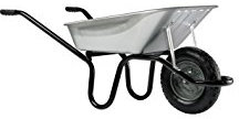 Brouette roue increvable: Caisse 90L