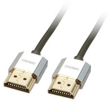 Lindy 2m CROMO Slim High Speed HDMI Cable with Ethernet