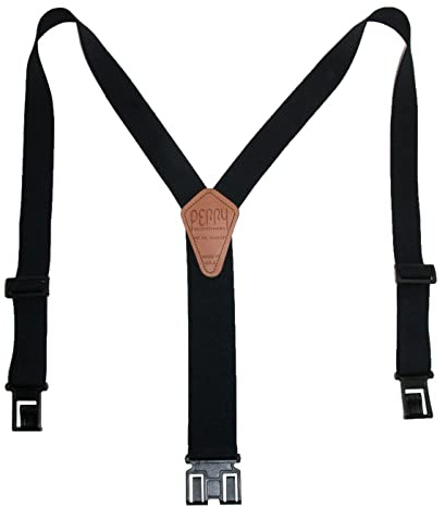PERRY SUSPENDERS™ 1 1/2 Original Suspenders, Black.