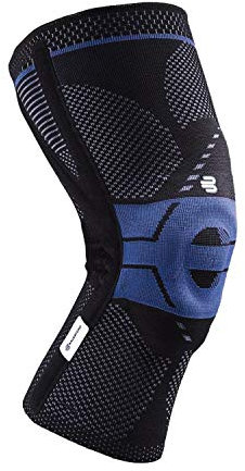 Bauerfeind GenuTrain P3 Kniebandage, Unisex, 11041403070605, Schwarz, Right, Size 5