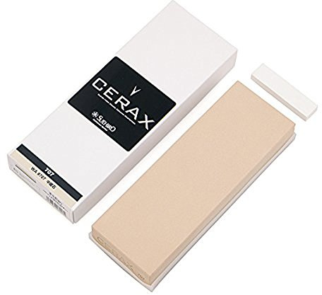 Suehiro Wetzstein Japanisch Abziehstein Schleifstein Körnung 700 Küchenmesser Schärfer Schärfung für Messer - Hergestellt in Japan Cerax 707