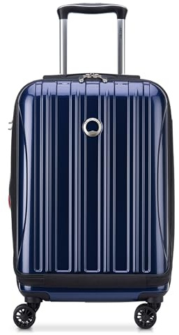 DELSEY Paris Helium Aero Hardside Expandable Luggage with Spinner Wheels, Blue Cobalt, Checked-Large 29 Inch, Helium Aero Hardside Expandable Luggage with Spinner Wheels