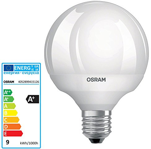 Osram LED Globelampe Parathom Classic 9 Watt E27 warmweiss matt