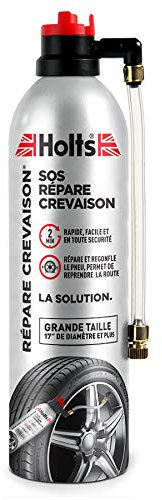 Holts Reifenpilot Reifendichtmittel Pannenspray Reifenreparaturset Schnell und Sicher Wieder auf der Straße. Ohne Werkzeug, Ohne Reifenwechsel, 500ml