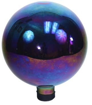 Echo Valley 8106 10-Inch Glass Gazing Globe, Arco Iris