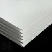PVC Espumado Plancha Medidas 50cm x 100cm Grueso 1mm Color blanco