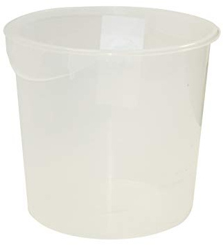 Rubbermaid 17L Round Storage Container - Clear