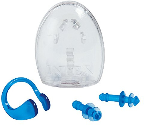 Intex Ear Plugs and Nose Clip Combo Set