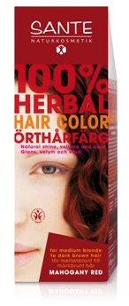 SANTE Pflanzenhaarfarbe mahagonirot 100g