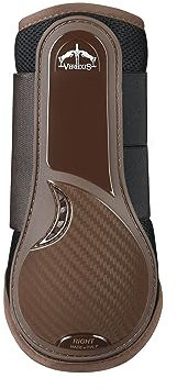 Veredus Gamaschen TRC Vento Front Schutz + doppelte Belüftung Gr. M (Braun)