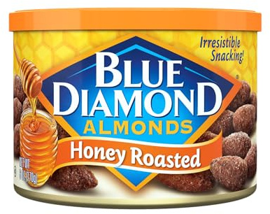 Blue Diamond Almonds Honey Roasted, 6 Ounce