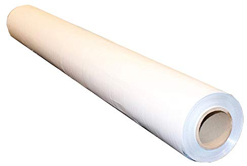US Energy Products 250sqft (2ft Wide) of NASA TECH Commercial Grade Solid White Finish Non Perforated No Tear Radiant Vapor Barrier Reflective Insulation Solar Attic Foil Roof Attic House Wrap