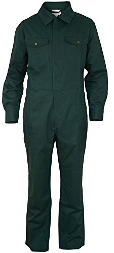 Carson Classic Workwear Arbeitsoverall aus reiner Baumwolle, 1 Stück, 50, moos grün, KTH735.GRÜ