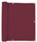 jarolift Balkonbespannung Basic, Balkon Sichtschutz Windschutz Sonnenschutz Balkon-Verkleidung, Wasserdicht, 500 x 90 cm (24 Ösen), Weinrot