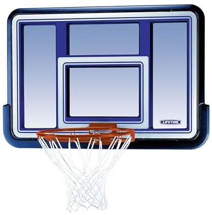 Lifetime 73650 44 Inch Polycarbonate Shatterproof Backboard and Rim Combo, Mounting Kit Sold Separately