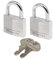 MASTER LOCK 9130EURT 2 VORHÄNGESCHLÖSSER 30MM ALUMINIUM