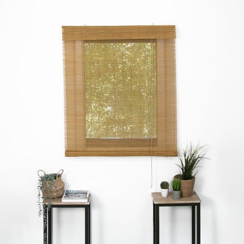 MADECOSTORE Roll'up - Legno di bambù per interni, 60 x 180 cm, colore: caramello
