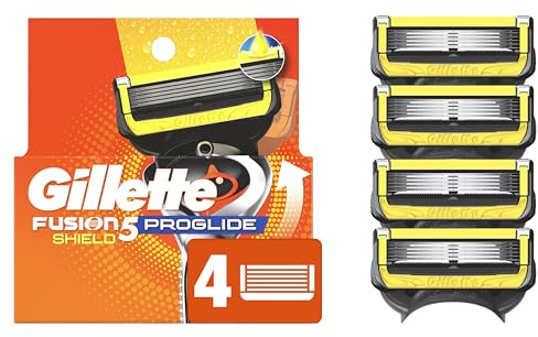 Gillette Fusion5 ProShield Men's Razor Blades, 4 Blade Refills