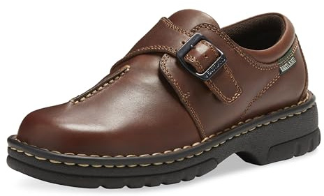Eastland Womens Syracuse Slip-On Loafer, Brown Leather, 6, Brown, 11 Wide