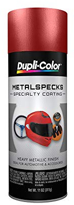 Dupli-Color EMS300007 Metal Specks Automotive Paint – Retro Red Spray Paint - 11 oz. Aerosol Can