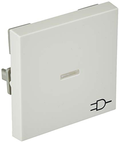 Gira 020903 Wippe Kontroll Symbol Steckdose System 55, reinweiß