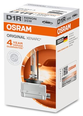 OSRAM XENARC ORIGINAL D1RLampada per proiettori allo Xeno 66154 +100% 4150K di luce in più in Confezione singola