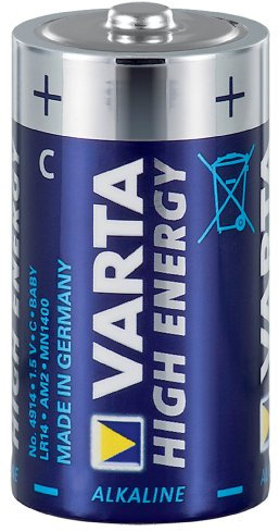 Varta High Energy Alkali Baby C Batterie (2er Pack)