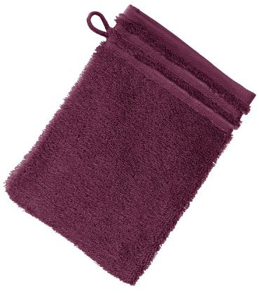 Vossen Waschhandschuh 16x22 cm, Grape
