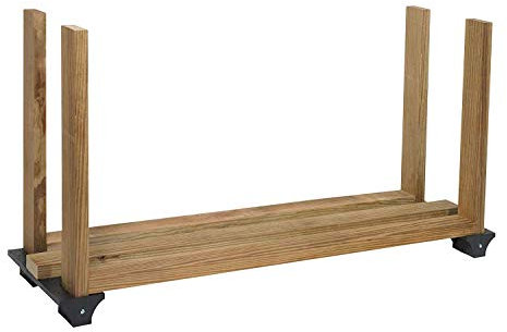 2 x 4 BASICS 90144MI Firewood Rack - 2 pack, 1 set