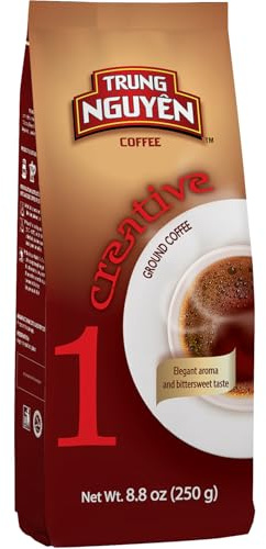 TRUNG NGUYEN - Café torréfié et moulu Creative 1 - (1 X 250 g)