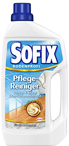SOFIX Pflege-Reiniger, Bodenreiniger, 5 x 1 l, für eine Rundum-Pflege für alle Bodenarten, reinigt und pflegt oberflächenschonend