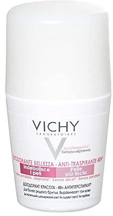 Vichy Antiperspirant Beauty Deodorant Roll-On Pack of 1