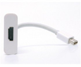 Jou Jye Computer A 1644 cavo di interfaccia e adattatore mini DVI HDMI Bianco