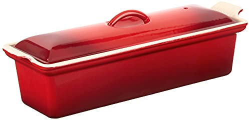 Le Creuset 25024320602260 Pastetenbackform 32 cm kirschrot