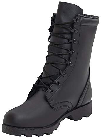 Rothco Speedlace Tactical Boots, 10 Inch, Black, 9.5