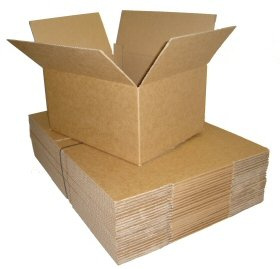 5 x Medium Cardboard Packing S/W Boxes 8x6x4
