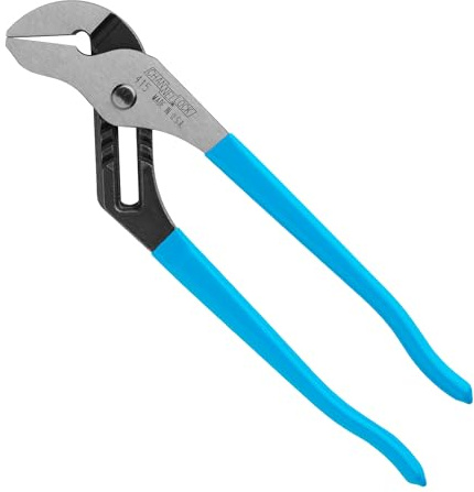 Channellock CHL415 10-Inch Smooth Jaw Tongue and Groove Plier , Blue , Pack of 1