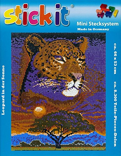 stickit Mini Stecksystem Leopard in der Sonne ca. 8.300 Teile Nr. 41235