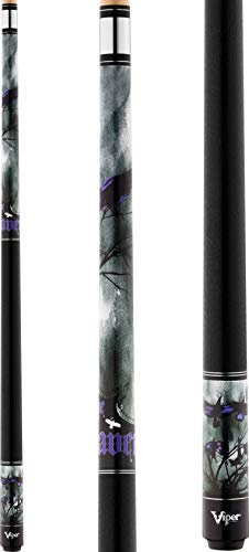 Viper by GLD Products Underground 58 2-Piece Billiard/Pool Cue, The Raven, 20 Ounce,Black,50-0650-20