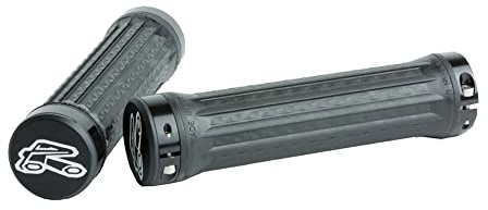 Renthal Traction Ultra Tacky Lock-On Grip: Black