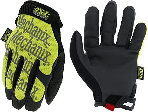 Mechanix Wear - Hi-Viz Original Work Handschuhe (XX-Large, Fluoreszierend Gelb)