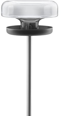 EVA SOLO | Vogelfutterstation | Dosiert das Vogelfutter, um einen Überschuss an Futter zu vermeiden; fasst etwa Zwei Liter Vogelfutter | Black/transparent