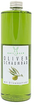 Haslinger Nr. 2511, Oliven Schaumbad mit Olivenextrakt 400ml